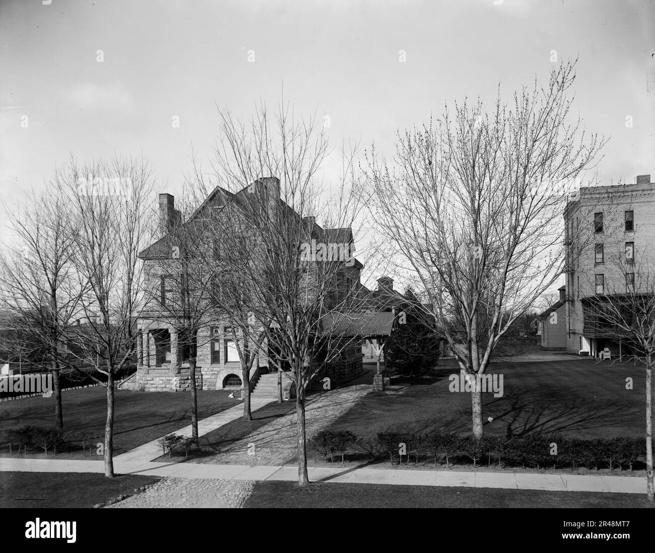 L'Alma Sanitarium, Alma, Michigan, c1902. Banque D'Images