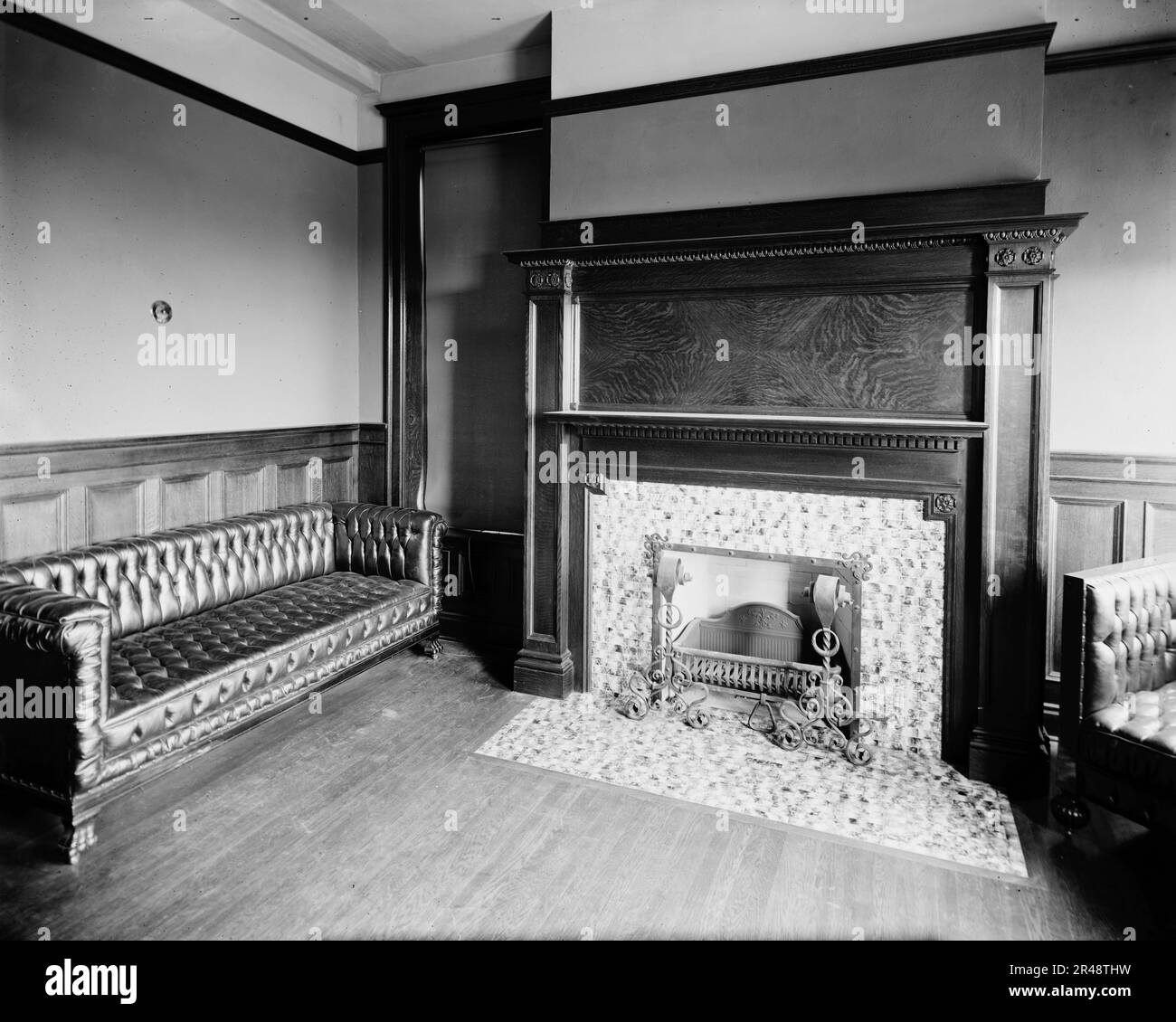 Vitrier cuisinière Company, salle du directeur, Chelsea, Michigan, entre 1900 et 1910. Banque D'Images