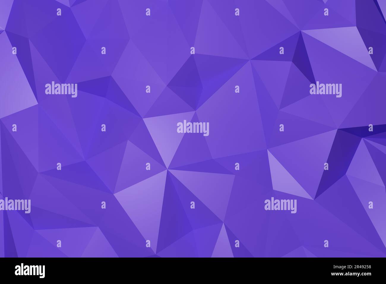 Couleur de rendu 3D violet à faible bruit de fond poly Banque D'Images