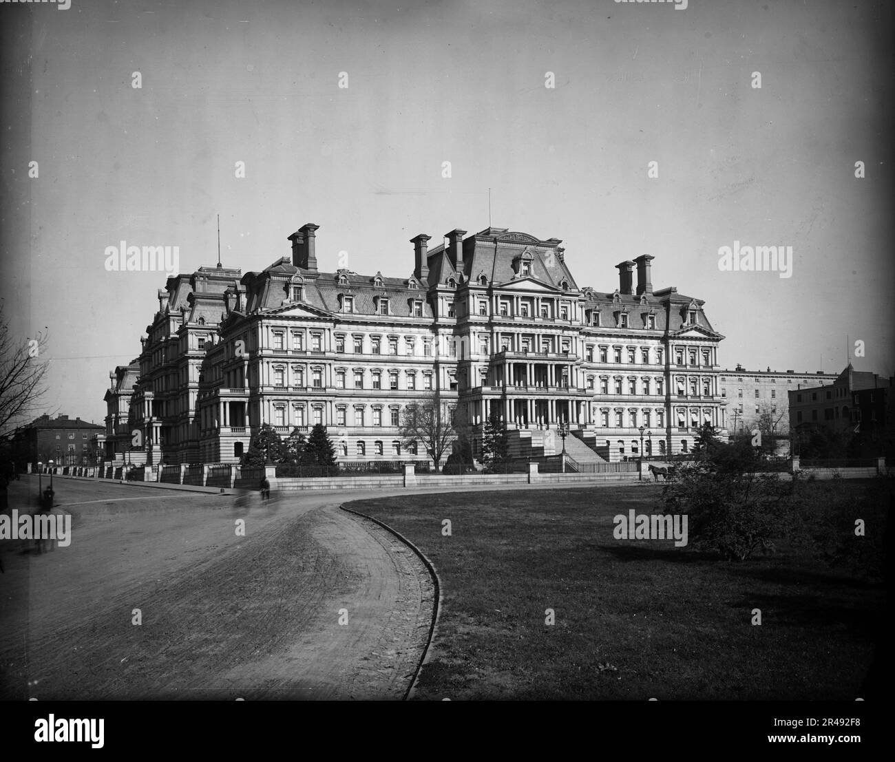 Département d'État, (État, guerre et bâtiment ; Bâtiment de la Marine), Washington, D.C., entre 1900 et 1920. Banque D'Images