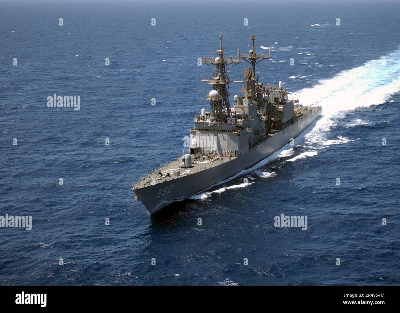 MARINE AMÉRICAINE le destroyer USS Fletcher (DD 992) de la classe Spruance mène des opérations en cours à l'appui de l'opération liberté iraquienne Banque D'Images