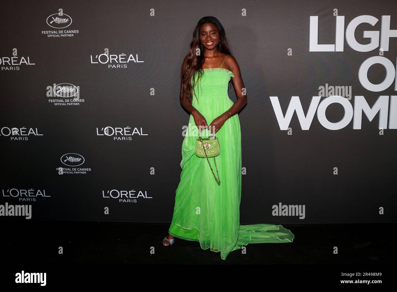 Antibes, France. 26th mai 2023. CANNES - 26 MAI : Prix Karidja Touré les lumières sur les femmes par l'Oréal Paris tapis rouge lors du Festival de Cannes 76th sur 26 mai 2023 à Cap-Eden-Roc à Antibes, France. (Photo de Lyvans Boolaky/ÙPtertainment/Sipa USA) crédit: SIPA USA/Alay Live News Banque D'Images