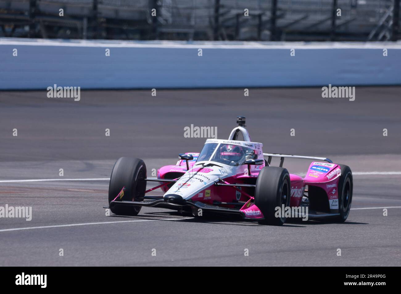 Indianapolis, États-Unis. 26th mai 2023. INDIANAPOLIS, INDIANA - 26 MAI : le pilote Hélio Castroneves (06) du Brésil pratique le Carb Day avant l'Indy 500 2023 au circuit automobile d'Indianapolis sur 26 mai 2023 à Indianapolis, Indiana. Dixon a remporté le concours. Credit: Jeremy Hogan/Alay Live News Banque D'Images