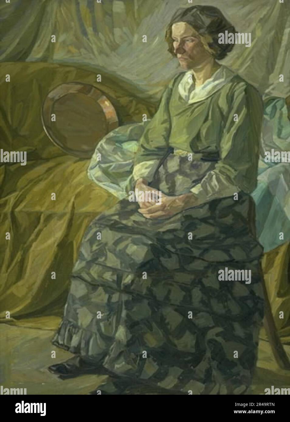Emma Weie, la sœur de l'artiste; la sœur de l'artiste, 1909. Banque D'Images