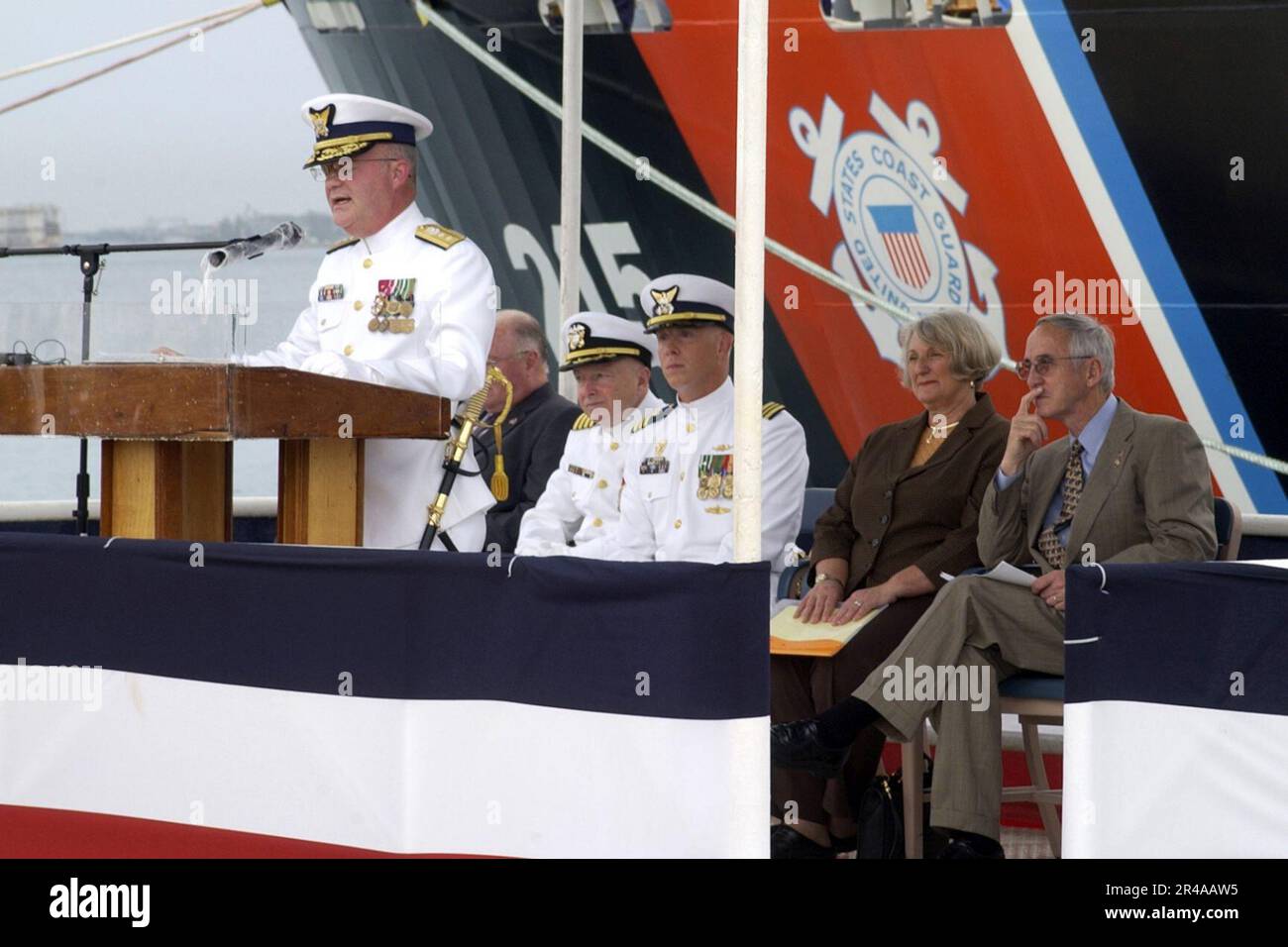 Le commandant DE la Marine AMÉRICAINE, Quatorzième district de la Garde ...