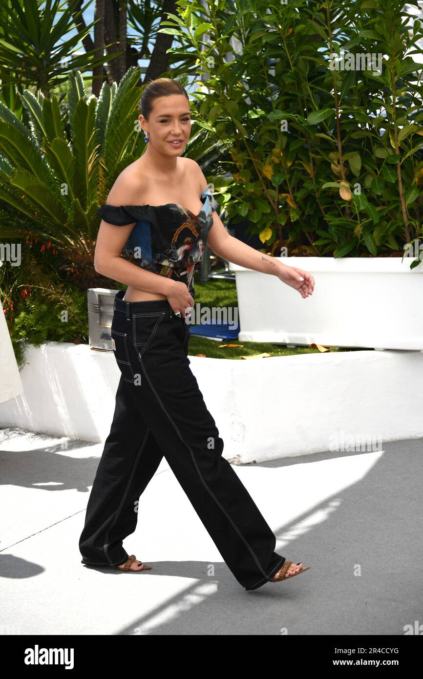 Cannes, . 27th mai 2023. 76th Festival de Cannes 2023, film photocall "élémentaire". En photo Adele Exarchopoulos crédit: Agence de photo indépendante/Alamy Live News Banque D'Images