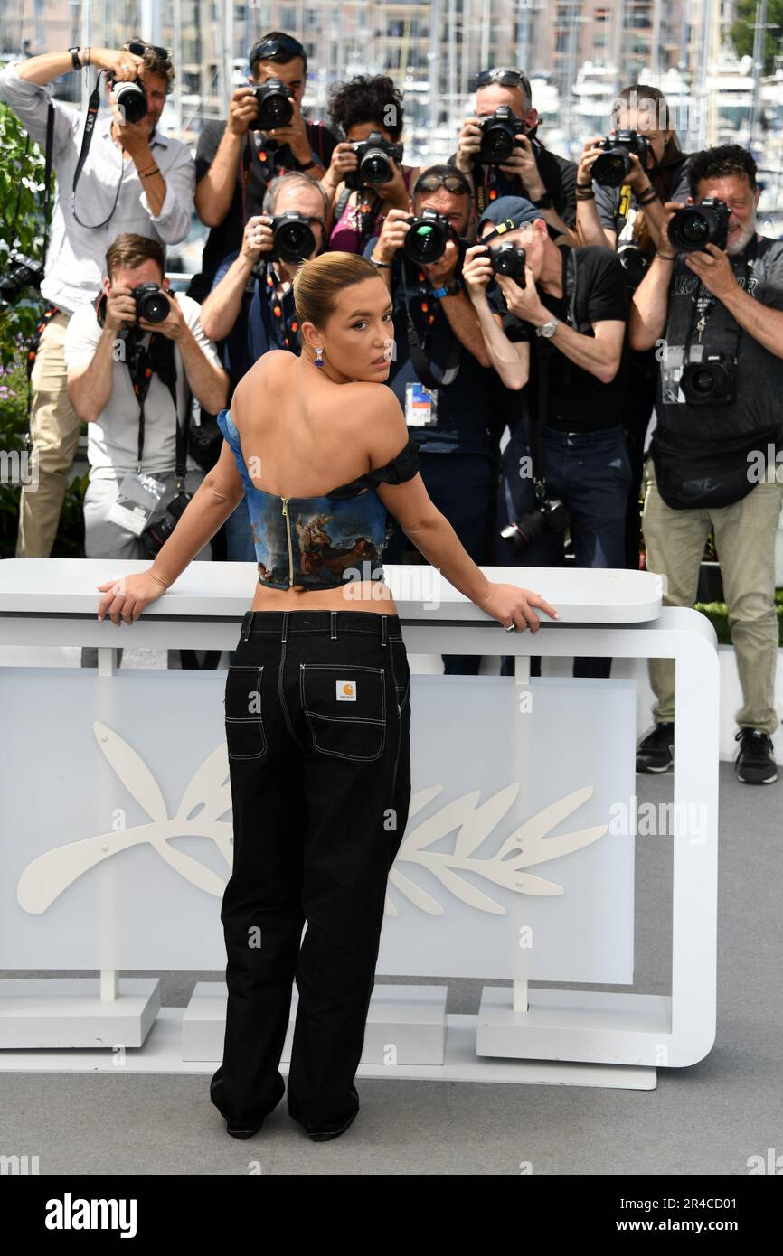 Cannes, . 27th mai 2023. 76th Festival de Cannes 2023, film photocall "élémentaire". En photo Adele Exarchopoulos crédit: Agence de photo indépendante/Alamy Live News Banque D'Images