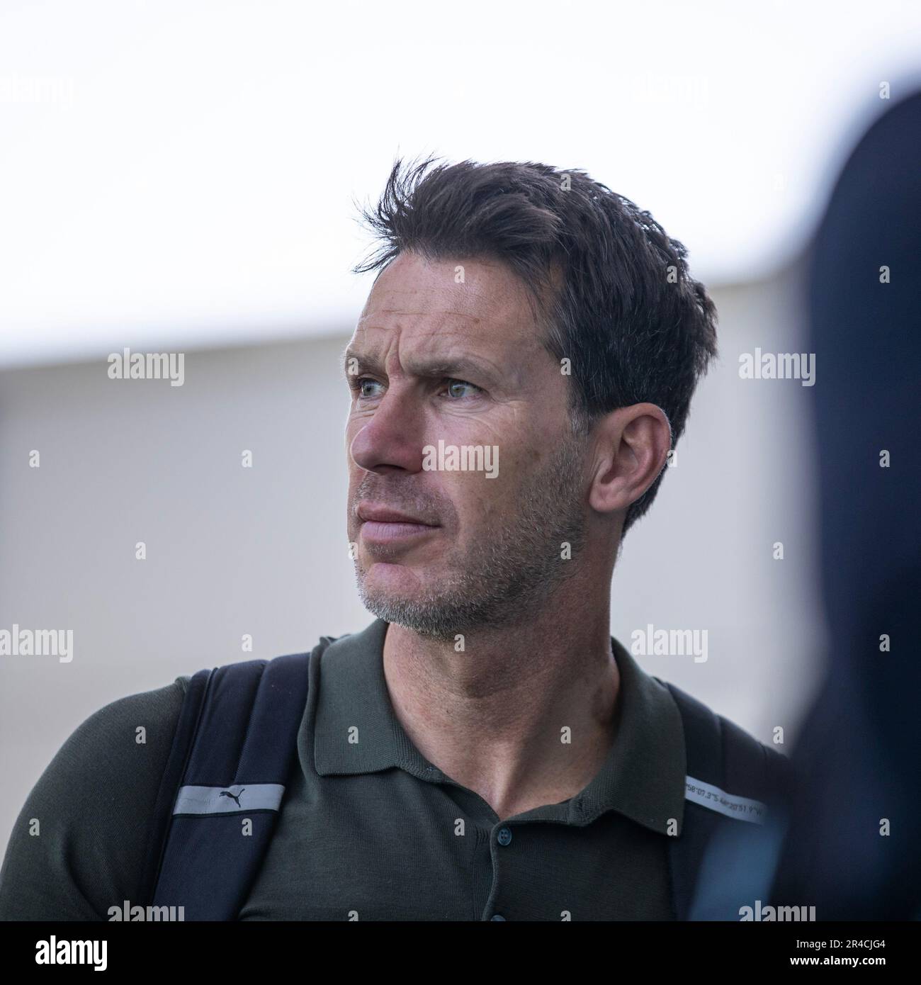 Manchester, Royaume-Uni. 27th mai 2023. Gareth Taylor, directeur de Manchester City, arrive au stade de l'Académie lors du match de la Super League féminine de Barclays FA entre Manchester City et Everton au stade de l'Académie, à Manchester, le samedi 27th mai 2023. (Photo : Mike Morese | MI News) Credit: MI News & Sport /Alay Live News Banque D'Images