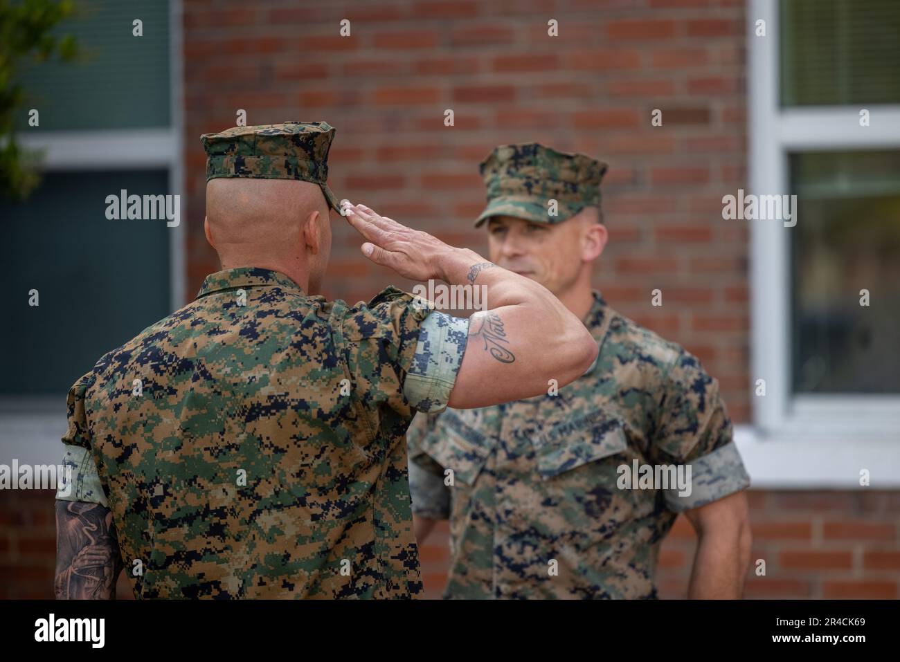 ÉTATS-UNIS Corps de la marine le sergent Robert O’Brien, un chef des ...