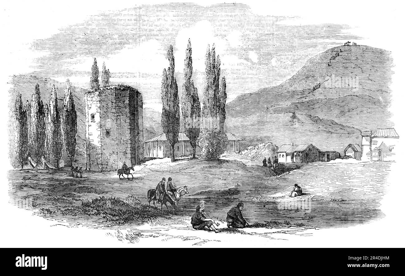 tchorgoun-sur-la-tchornaya-1856-village-sur-la-rivi-re-chorna