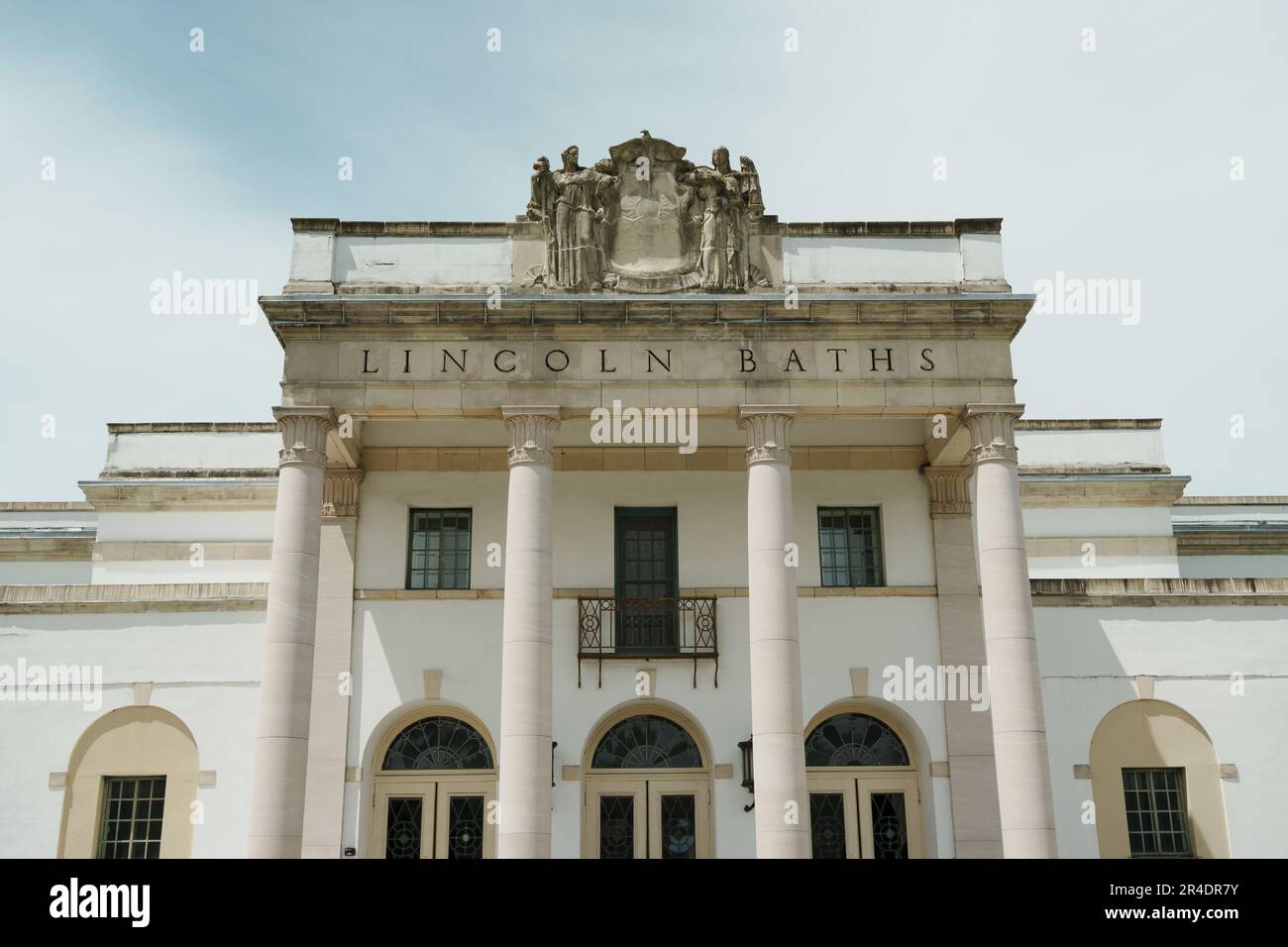 Lincoln Baths, Saratoga Springs, New York Banque D'Images
