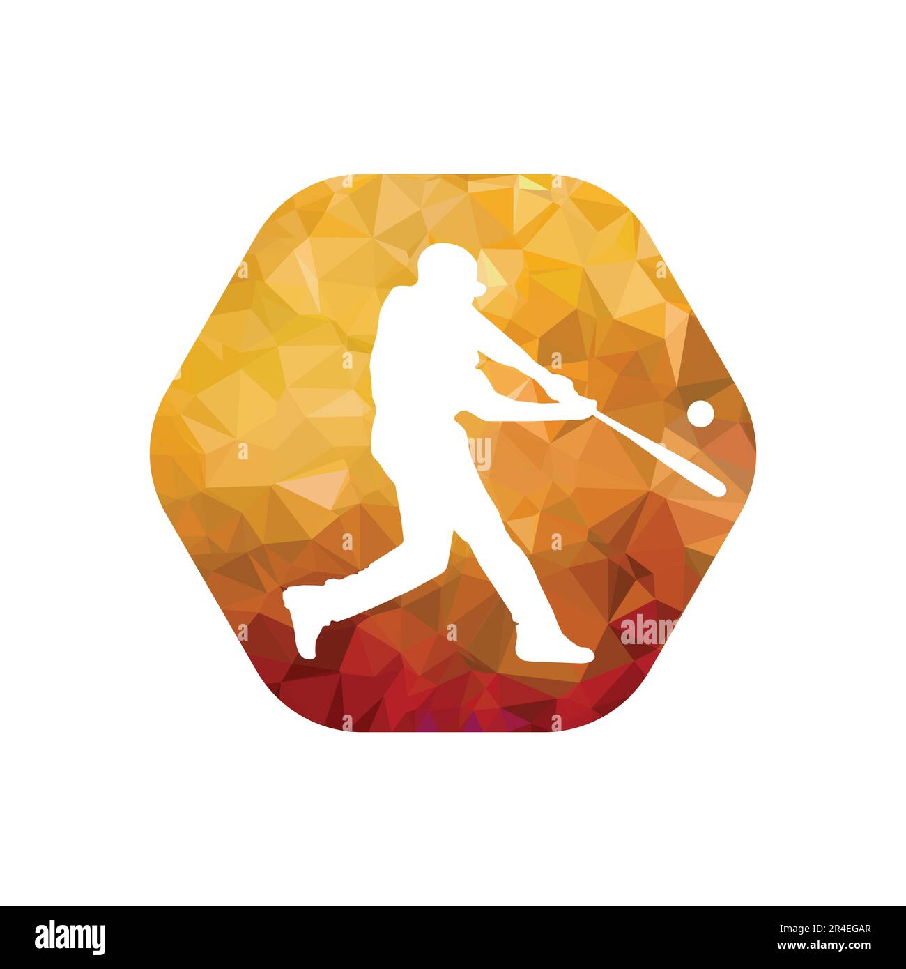Silhouette d'un concept de taureau de baseball illustration vectorielle. Illustration de Vecteur
