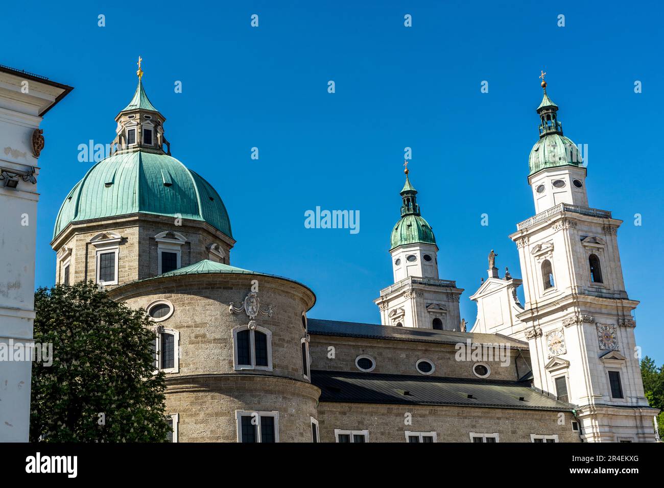 Cathédrale de Salzbourg, Autriche Banque D'Images