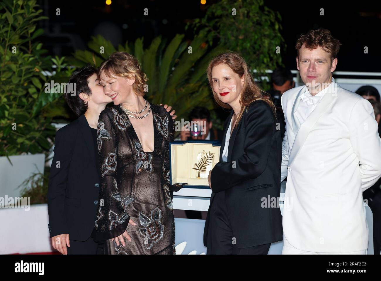 France. Milo Machado Graner dans le nouveau film (C)Neon/le Pacte : Anatomy  of a Fall (2023). Intrigue : une femme est soupçonnée du meurtre de son  mari, et leur fils aveugle est