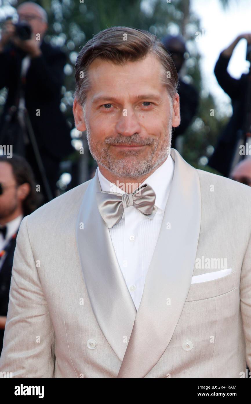 Cannes, France. 27th mai 2023. Nikolaj Coster-Waldau assiste à la projection élémentaire et à la cérémonie de clôture du tapis rouge lors du festival annuel de Cannes 76th au Palais des Festivals sur 27 mai 2023 à Cannes, France. Photo: DGP/imageSPACE/Sipa USA crédit: SIPA USA/Alay Live News Banque D'Images