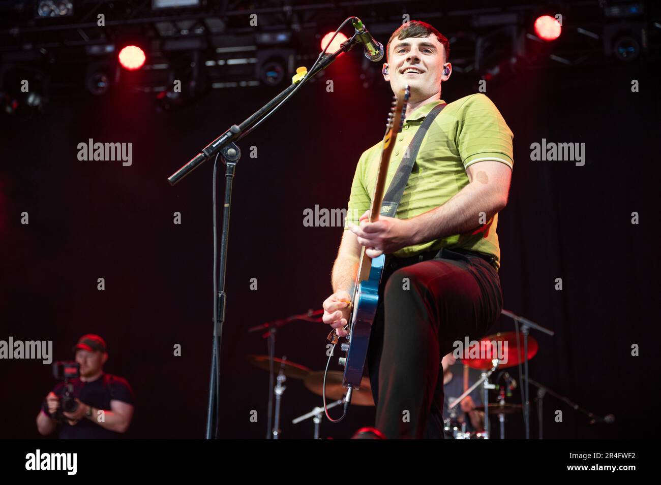 Warrington, Royaume-Uni. 27th mai 2023. The K's in the big top le jour 1 du festival de la semaine NBHD 2023 de Warrington, Credit: Gary Mather/Alay Live News Banque D'Images