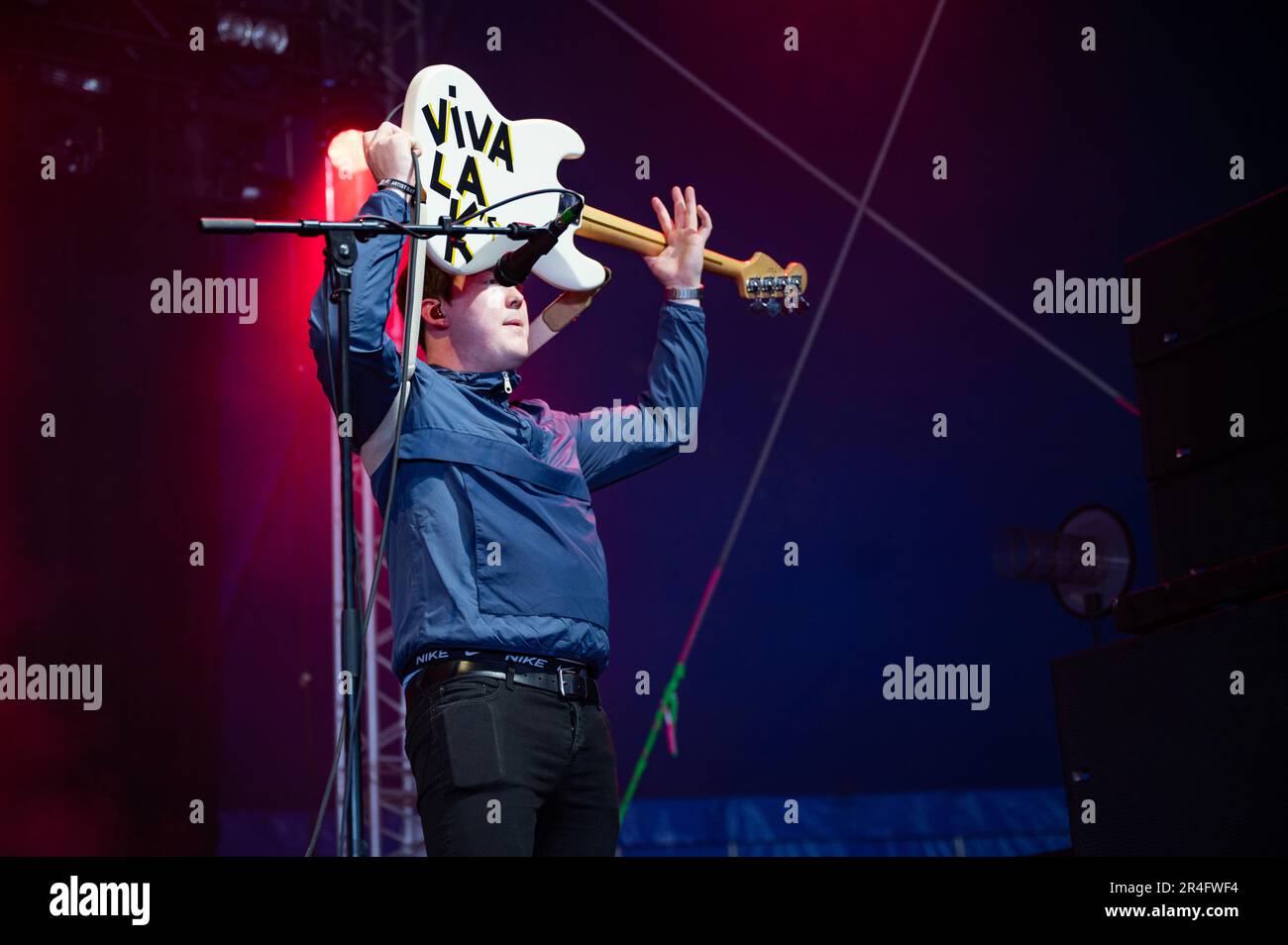 Warrington, Royaume-Uni. 27th mai 2023. The K's in the big top le jour 1 du festival de la semaine NBHD 2023 de Warrington, Credit: Gary Mather/Alay Live News Banque D'Images