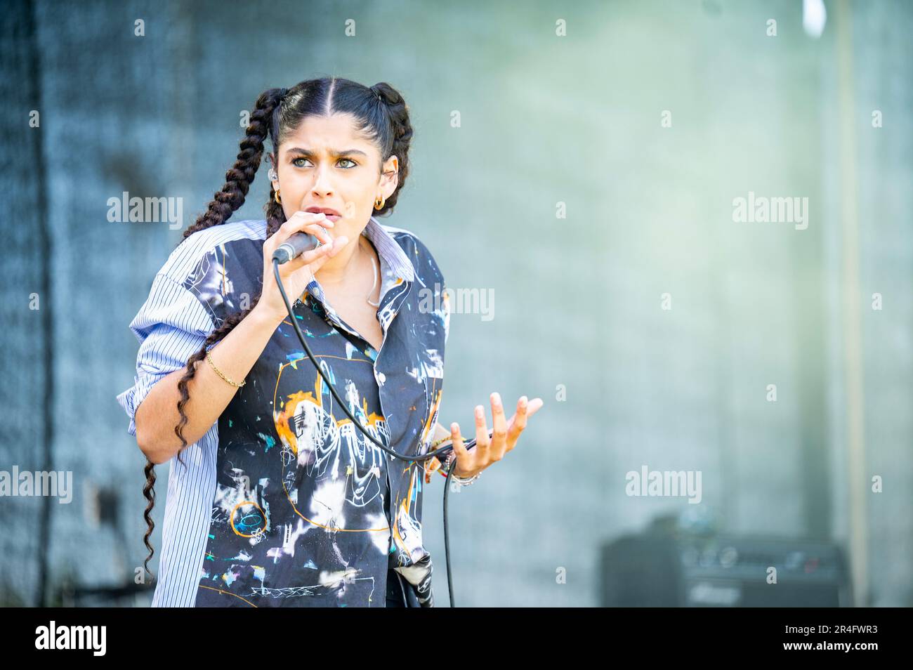 Warrington, Royaume-Uni. 27th mai 2023. Jacotene se produit le jour 1 du festival de la semaine 2023 de Warrington, crédit : Gary Mather/Alay Live News Banque D'Images