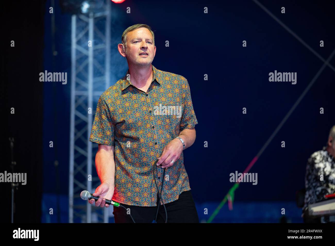 Warrington, Royaume-Uni. 27th mai 2023. Les tapis Inspiral se présentent dans le grand haut le jour 1 de Warrington's NBHD Weekender Festival 2023, Credit: Gary Mather/Alamy Live News Banque D'Images