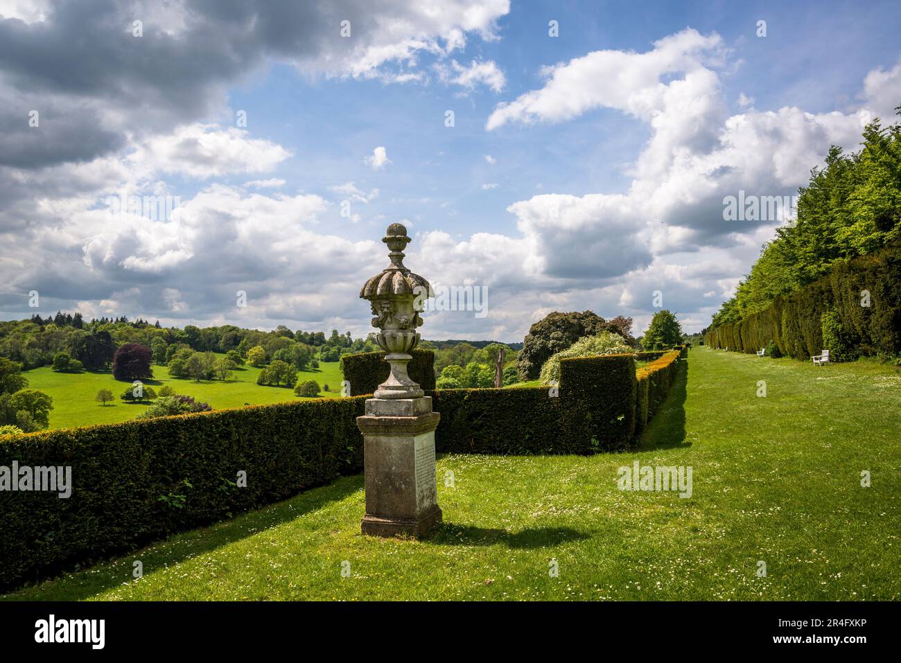 Polesden Lacey Estate, Surrey Hills, Surrey, Angleterre, Royaume-Uni Banque D'Images