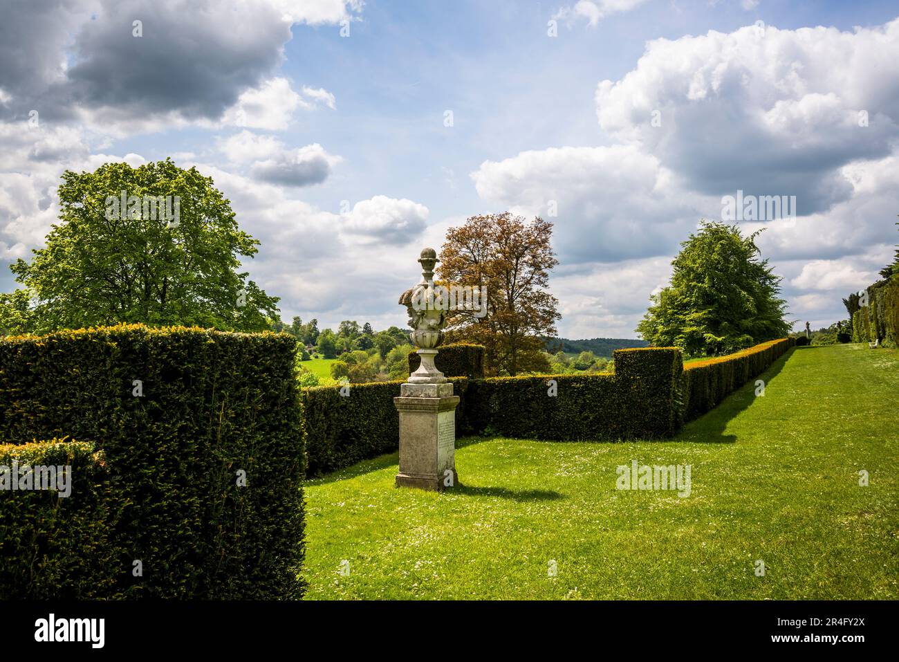 Polesden Lacey Estate, Surrey Hills, Surrey, Angleterre, Royaume-Uni Banque D'Images