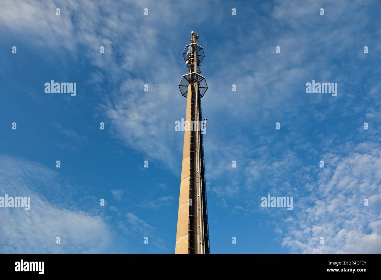 Mât d'antenne Guentersberge Banque D'Images