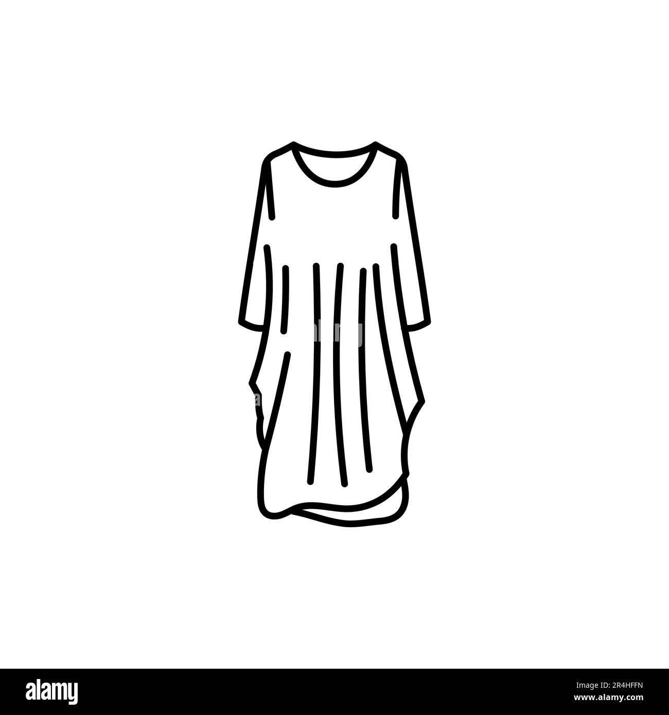 Icône de la ligne noire du sac à robe. Pictogramme pour page Web, application mobile, Promo. Illustration de Vecteur Icône de la ligne noire du sac à robe. Pictogramme pour page Web, application mobile, Promo. Illustration de Vecteur