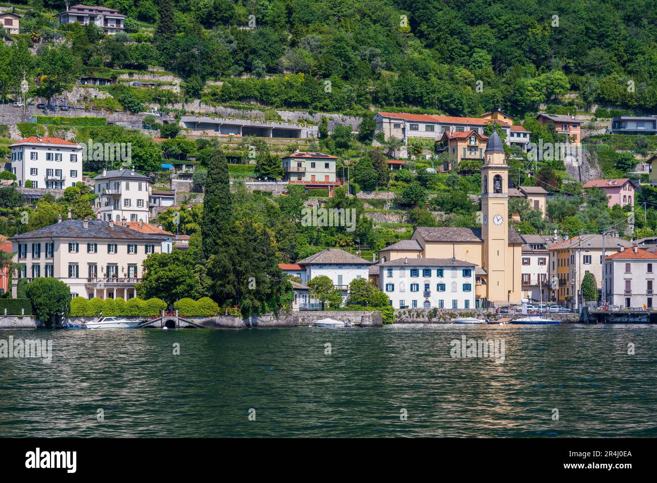 Laglio, Lac de Côme, Lombardie, Italie Banque D'Images