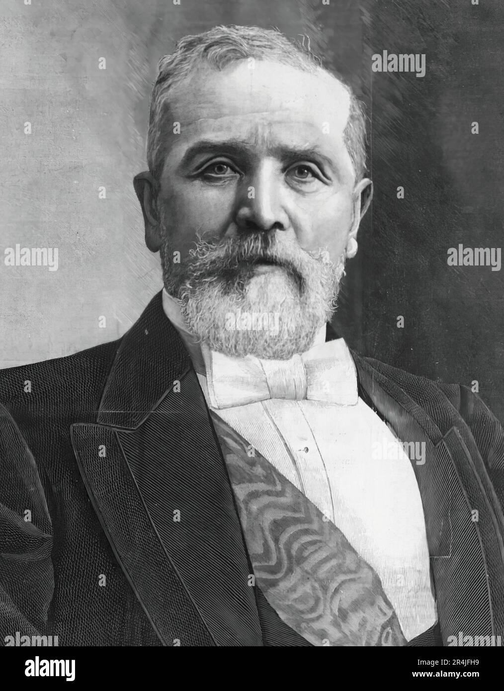 Émile Loubet a été Premier ministre de 1892 et Président de la République française de 1899 à 18 février 1906 Banque D'Images