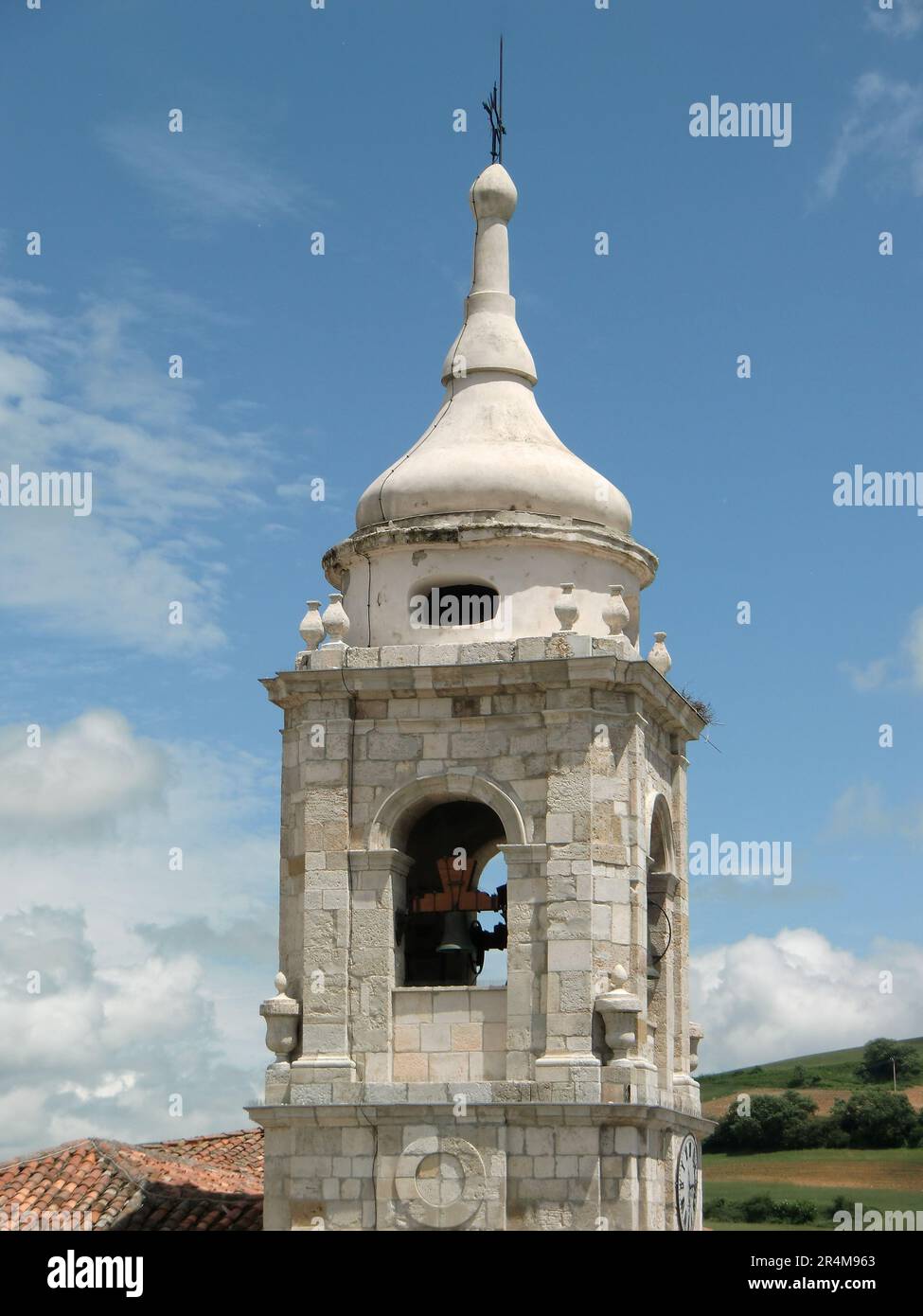 Impressions de la marche sur les camino frances à travers l'espagne à la ville d'espagne Saint-Jacques-de-Compostelle Banque D'Images