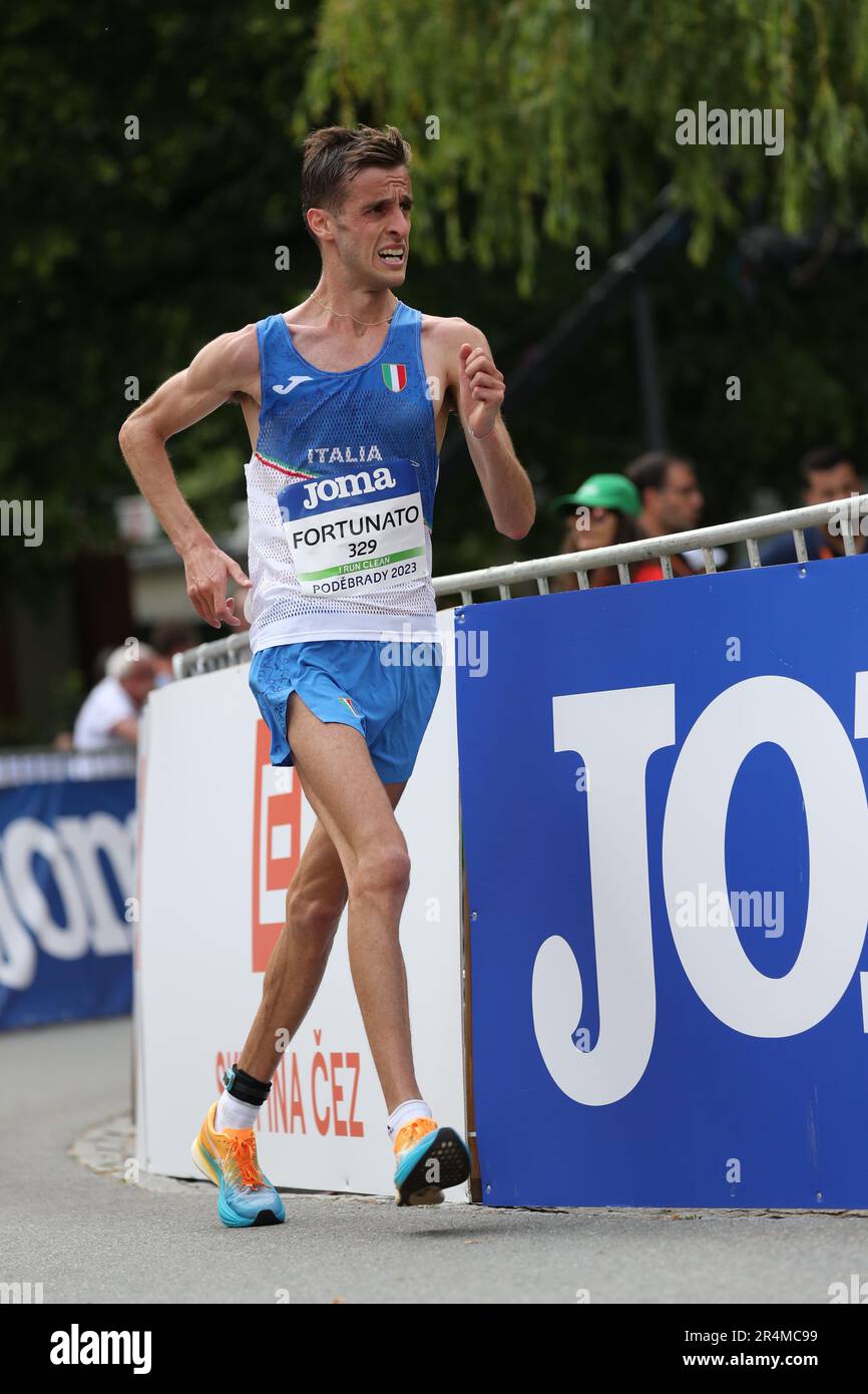 Francesco FORTUNATO dans les 20km hommes au championnat européen de l'équipe de marche de course 2023 Banque D'Images