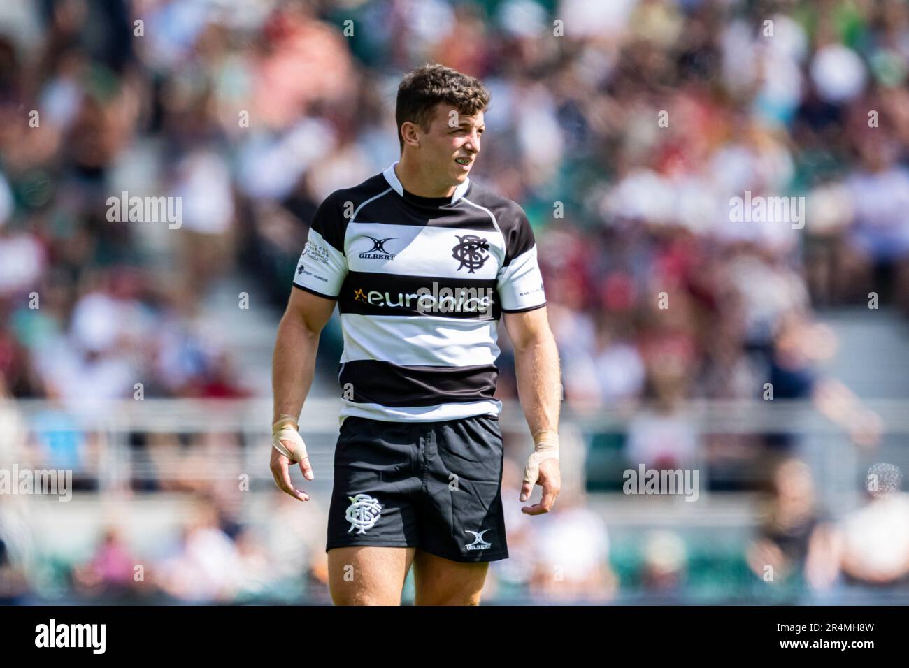 LONDRES, ROYAUME-UNI. 28st, mai 2023. Pendant Barbarians v World XV au stade de Twickenham le dimanche 28 mai 2023. LONDRES, ANGLETERRE. Credit: Taka G Wu/Alay Live News Banque D'Images