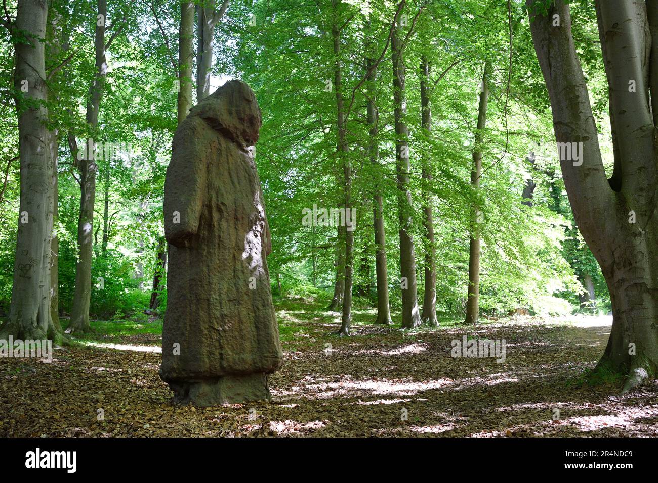 La princesse de la Couronne Victoria et le prince Daniel à l'inauguration de l'œuvre Osagd de Charlotte Gyllenhammar dans le parc de sculptures de la princesse Estelle, à Djur Banque D'Images