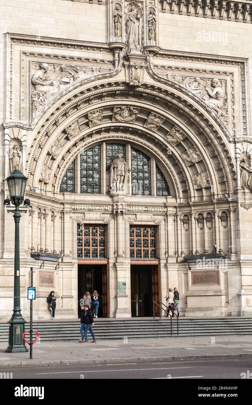 Victoria and Albert Museum, Londres, Angleterre, Royaume-Uni Banque D'Images