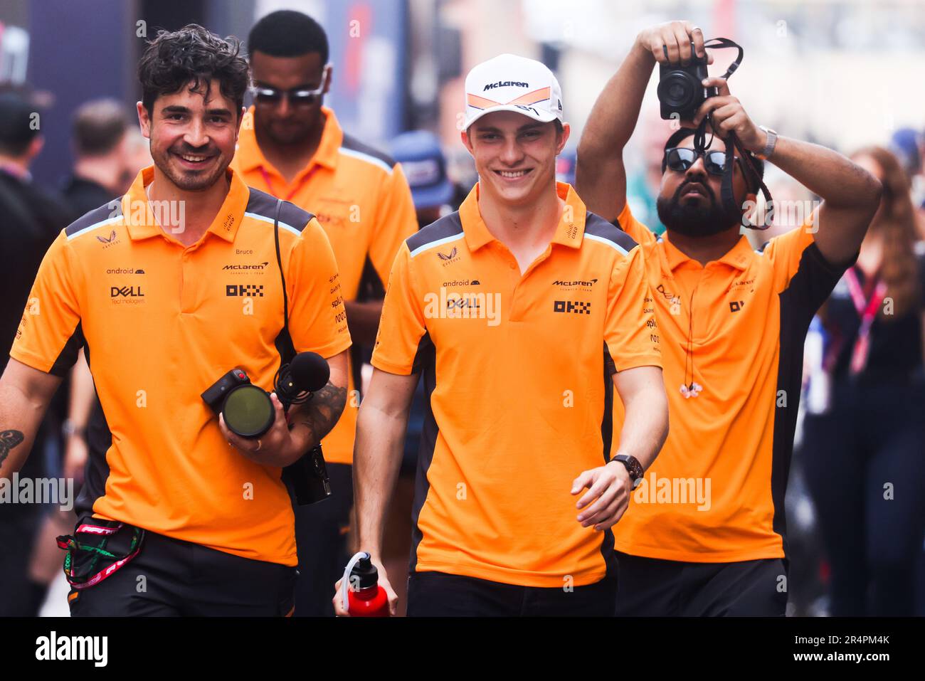 Monte Carlo, Monaco. 28th mai 2023. Oscar Piastri est vu le jour du Grand Prix de Monaco F1 au circuit de Monaco sur 28 mai 2023 à Monte-Carlo, Monaco. (Credit image: © Beata Zawrzel/ZUMA Press Wire) USAGE ÉDITORIAL SEULEMENT! Non destiné À un usage commercial ! Banque D'Images