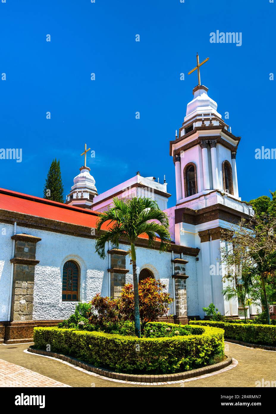 Cathédrale notre-Dame du pilier à Alajuela - Costa Rica, Amérique centrale Banque D'Images