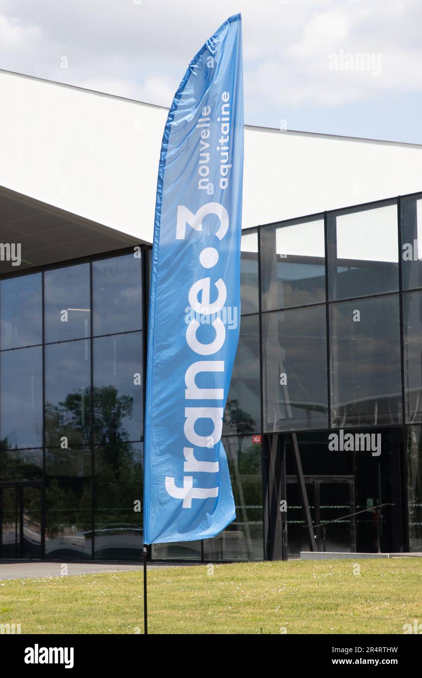 Bordeaux , Aquitaine France 05 19 2023 France 3 nouvelle aquitaine