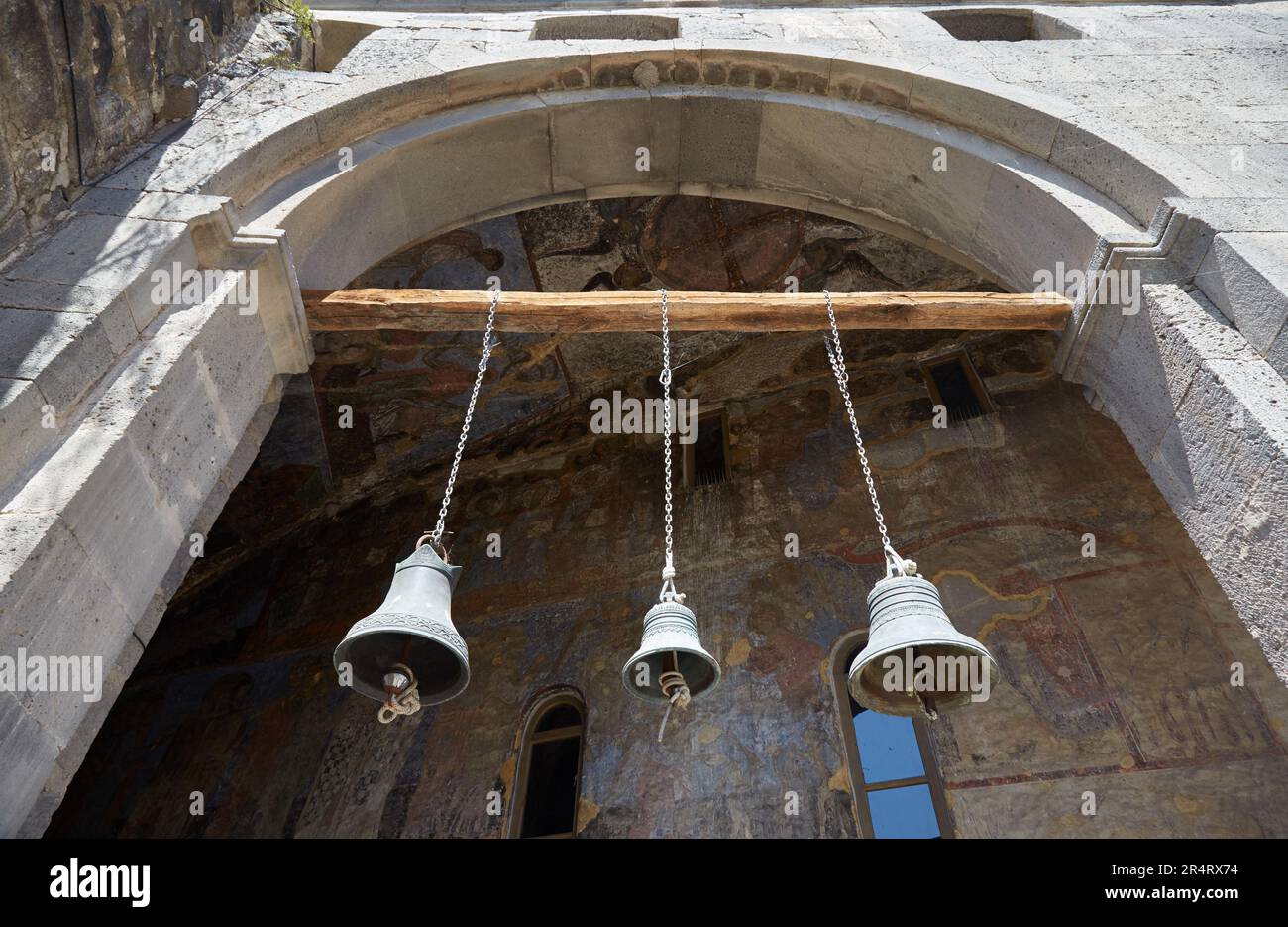 Vardzia, ville médiévale de la grotte de Géorgie, abrite jusqu'à 3 000 chambres Banque D'Images