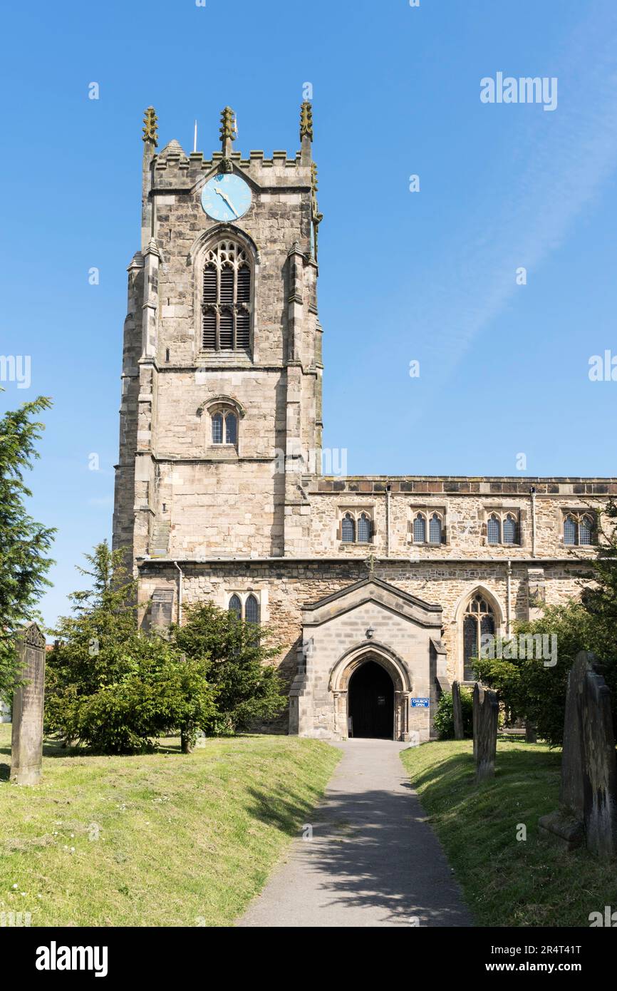 L'église de la Toussaint classée à Pocklington, East Riding of Yorkshire, Angleterre, Royaume-Uni Banque D'Images