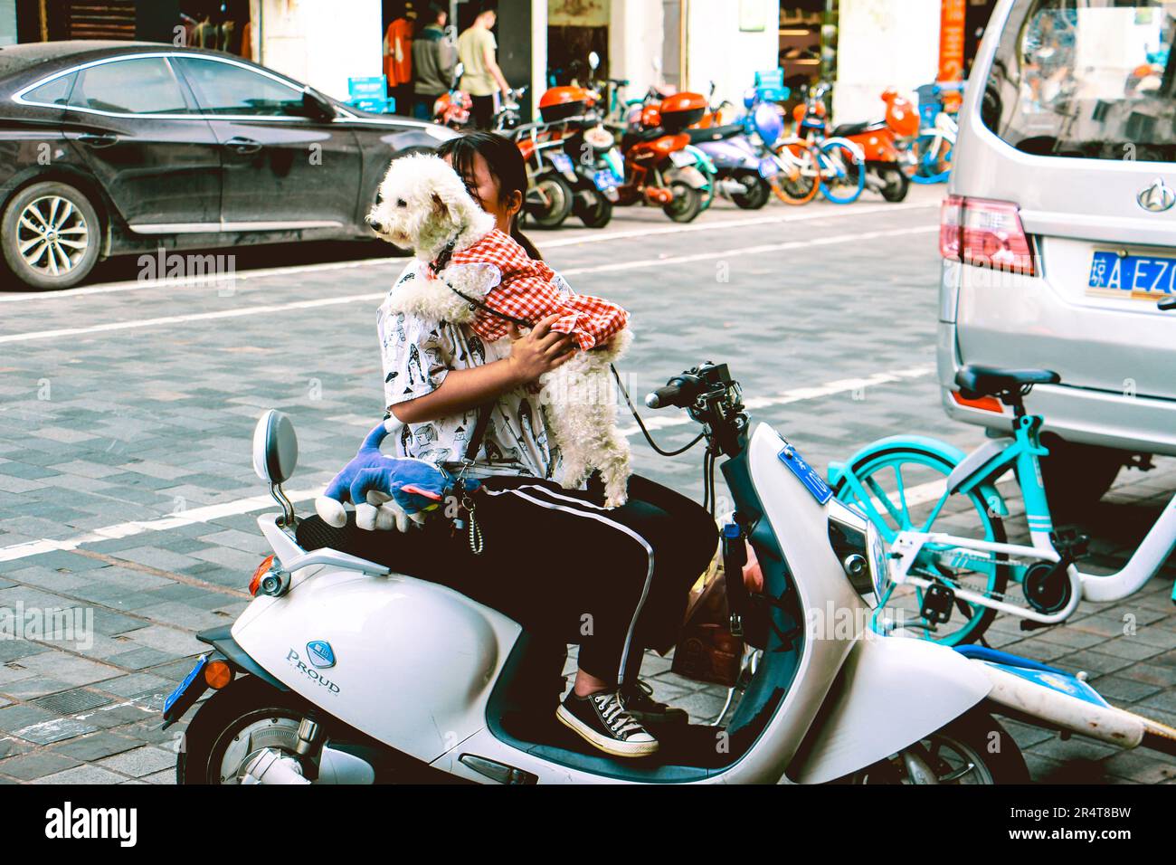 La vie quotidienne à Hainan Banque D'Images