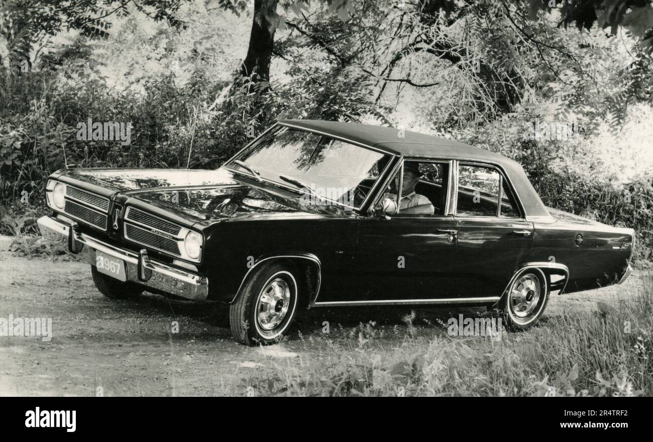 Chrysler Valiant Signet car, États-Unis 1967 Banque D'Images
