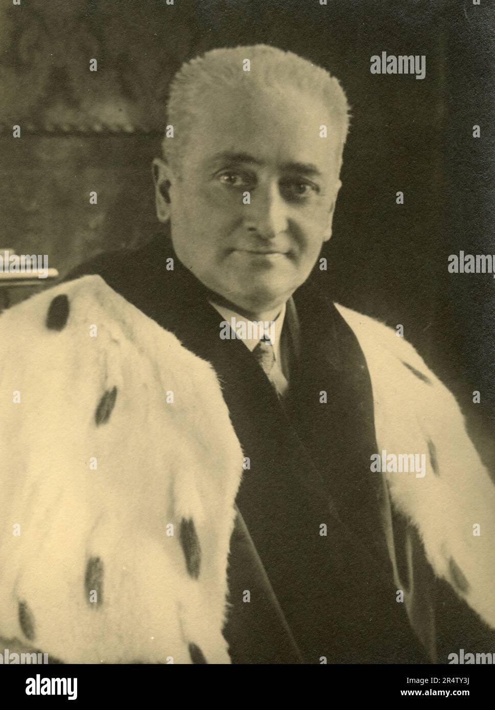 Philopher italien et juriste Giorgio Del Vecchio, Italie 1941 Banque D'Images