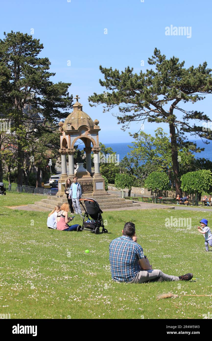 Happy Valley à Llandudno Banque D'Images