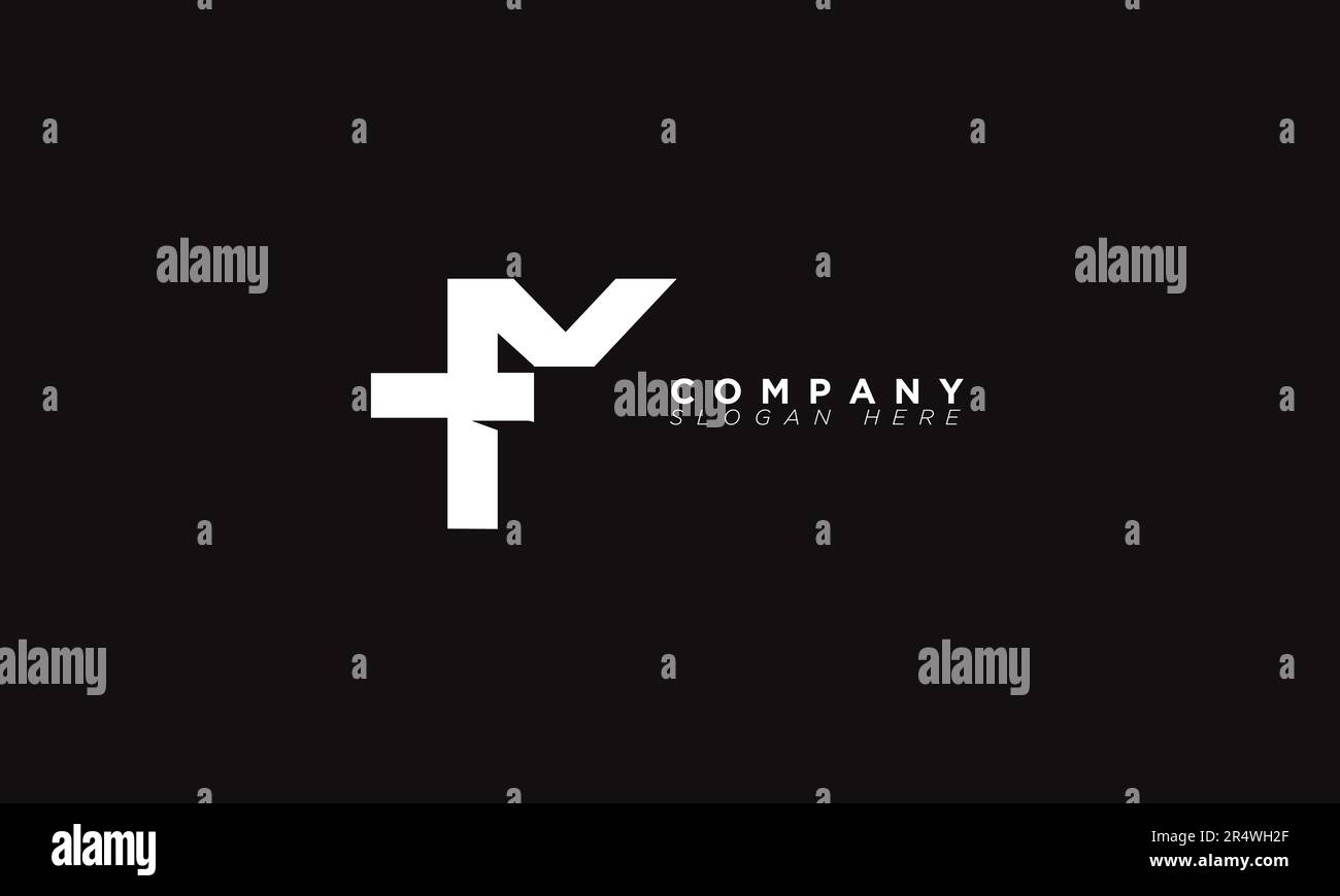 Lettres Alphabet MC initiales logo du monogramme MT, T et M. Illustration de Vecteur