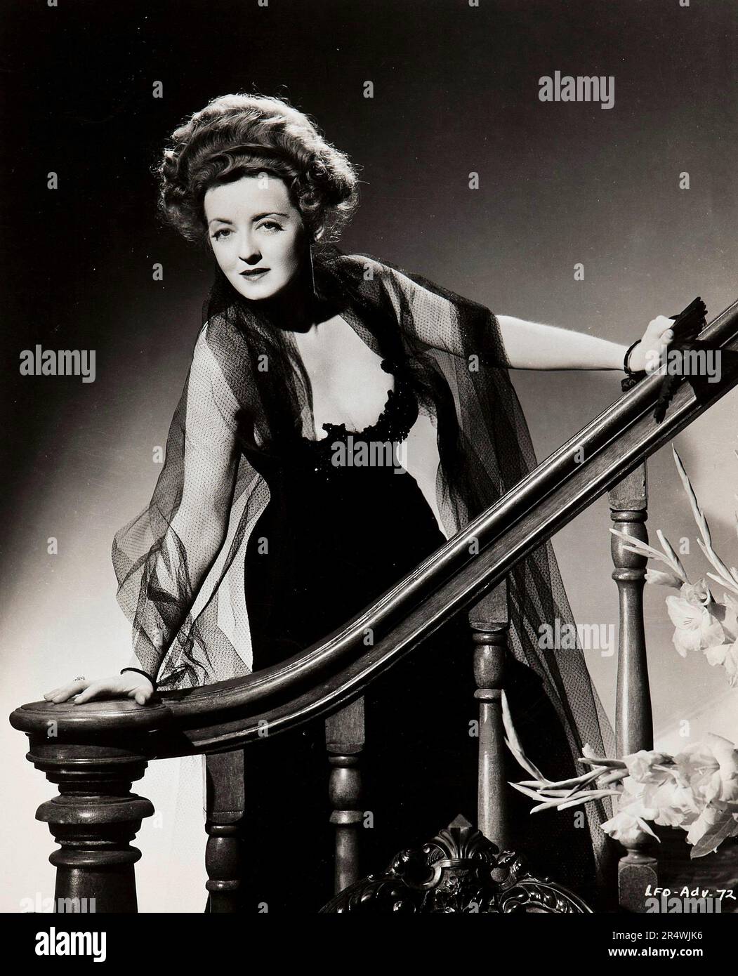 L'Ifield, 1941, est un film américain réalisé par William Wyler. Le scénario par Lillian Hellman est basé sur sa 1939 du même nom. Avec Bette Davis, Herbert Marshall et Teresa Wright. Banque D'Images