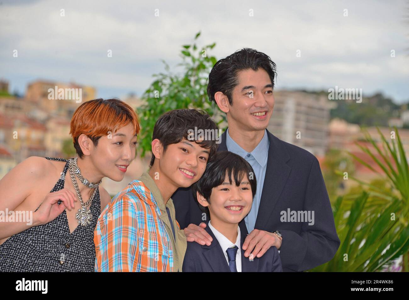Sakura Ando, soja Kurokawa, Hinata Hiiragi, Eita Nagayama Photocall du film 'Monster' ('Kaibutsu') 76th Festival de Cannes 18 mai 2023 Banque D'Images Sakura Ando, soja Kurokawa, Hinata Hiiragi, Eita Nagayama Photocall du film 'Monster' ('Kaibutsu') 76th Festival de Cannes 18 mai 2023 Banque D'Images
