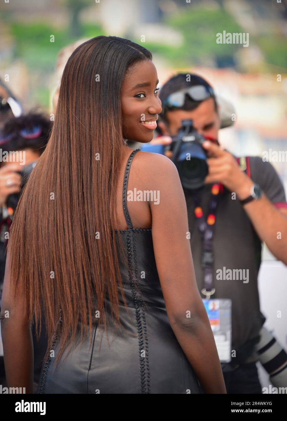 Karidja Touré (robe de Givenchy) Photocall of Cinef and courts Métrages jury 76th Festival de Cannes 23 mai 2023 Banque D'Images