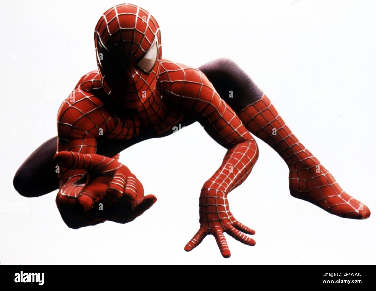 Spider man année : 2002 USA Directeur : Sam Raimi Tobey Maguire Key Art Banque D'Images