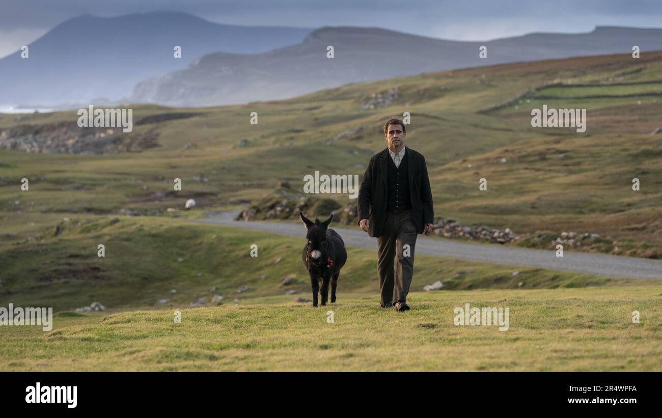 Les Banshees d'Inishenin année : 2022 Irlande Royaume-Uni Etats-Unis Directeur : Martin McDonagh Colin Farrell Banque D'Images