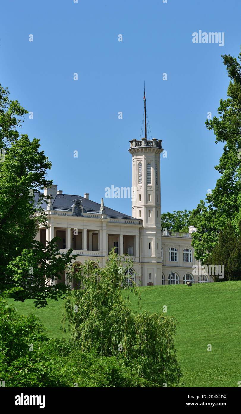 Palais Karolyi à Fuzerradvany, Hongrie, vertical Banque D'Images